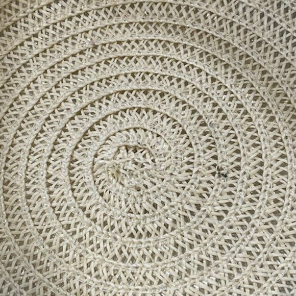 Tampa Bay Rays Paper Sun Hat, Wide Brim, TB Blue Yellow Ribbon Band Adult Size - Picture 9 of 11